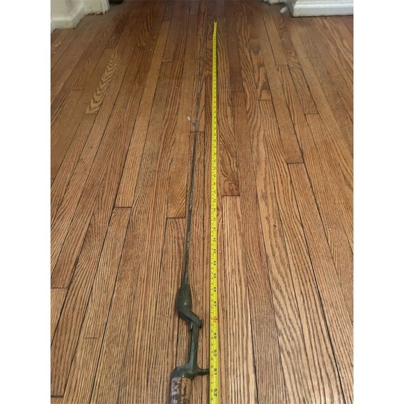 Vintage‎ True Temper Steel Fishing Rod 4'4" Cork Handle 3 Guides - Picture 11 of 13